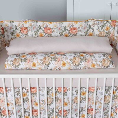 Children's duvet and pillow with integrated adornment - ready to sleep, made in France, Neo Vintage