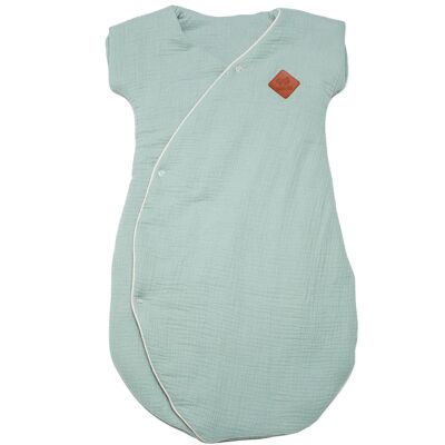Saco de dormir para bebé, saco de dormir, ropa de cama hecha en Francia, gasa de algodón, Jeanne Collection