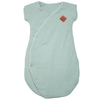 Gigoteuse bébé, turbulette, linge de lit fabriqué en France, gaze de coton, Collection Jeanne 1