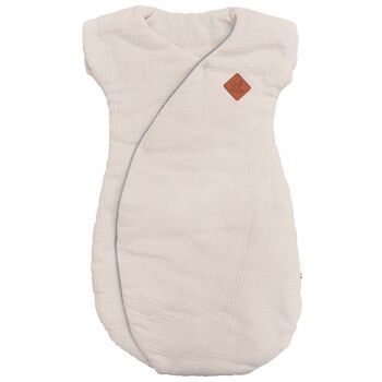 Gigoteuse bébé, turbulette, linge de lit fabriqué en France, gaze de coton, Collection Jeanne 10