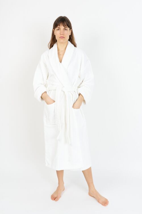 BATHROBE | White L