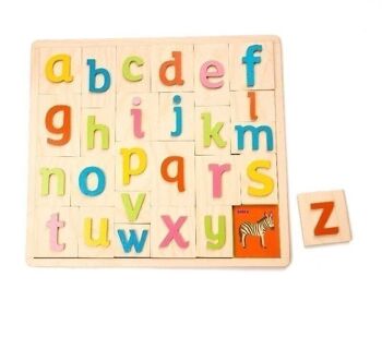 Alphabet Pictures Tender Leaf jouet éducatif en bois 1
