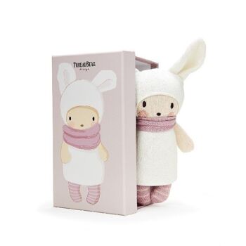 Baba grande poupée douce ThreadBear tricotée avec boîte-cadeau 1