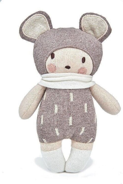 Beau Large Knitted ThreadBear Soft Doll With Gift Box