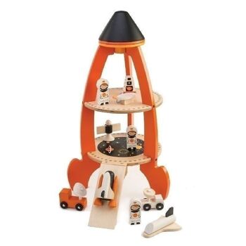 Cosmic Rocket Set Ensemble de jeu en bois Tender Leaf 1