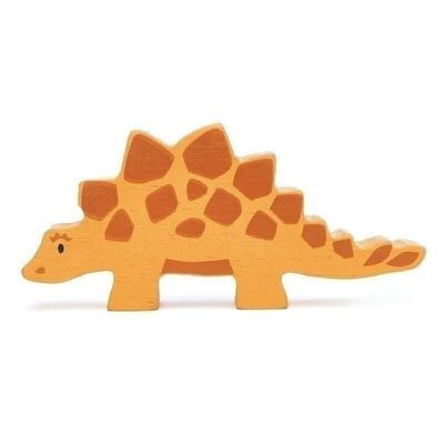 Dinosauro da collezione Stegosaurus Wooden Tender Leaf