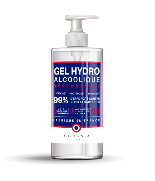 Gel hydroalcoolique 500ml