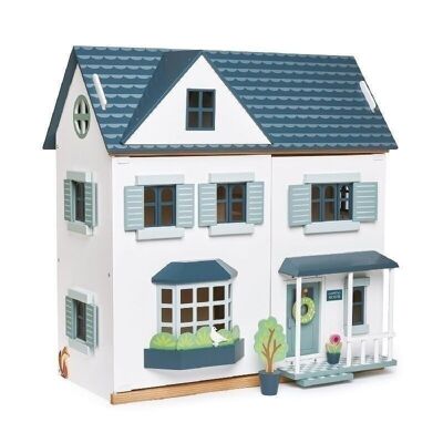 Dovetail House  Tender Leaf Wooden Unfurnished  Dolls House