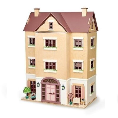 Fantail Hall  Tender Leaf Wooden  Grand Dolls House