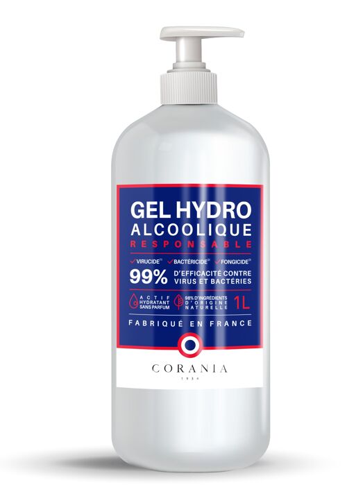 Gel hydroalcoolique 1l