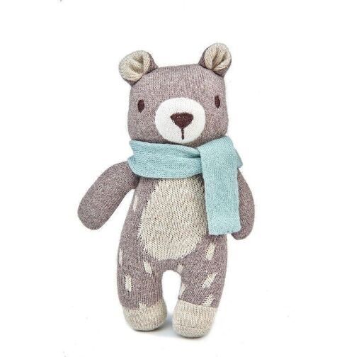 Fred Bear Knitted ThreadBear Soft Toy