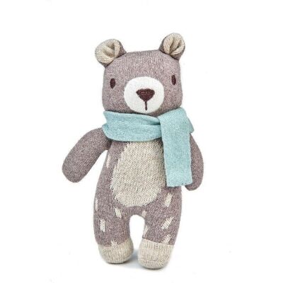 Fred Bear Knitted ThreadBear Soft Toy