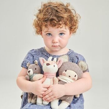 Ours en peluche Fred Bear Knitted ThreadBear 5