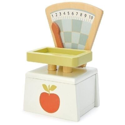 Market Scales Wooden Role Play Set