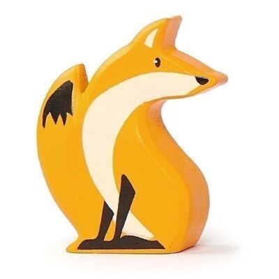 Fox Tender Leaf Wooden Woodland Animal