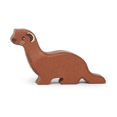 Weasel Tender Leaf Wooden Woodland Animal