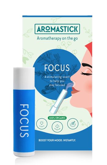Inhalateurs nasaux Aromastick Focus, Energy, Refresh 1