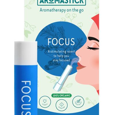 Aromastick Naseninhalatoren Fokus, Energie, Erfrischung