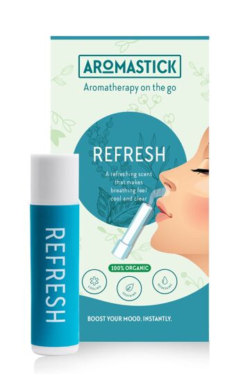 Inhalateurs nasaux Aromastick Focus, Energy, Refresh 3