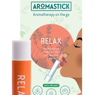 Inhalador Nasal Aromastick Relax, Equilibrio, Calma