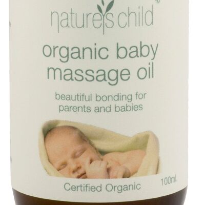 Natures Child Organic Baby Massage Oil 100ml
