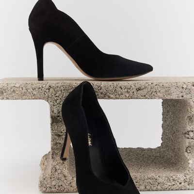 Aurore-Cuir Suede Noir