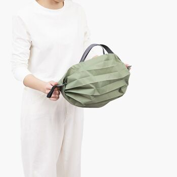 Sac shopping compact pliable Shupatto taille S - Forest (Mori) 6