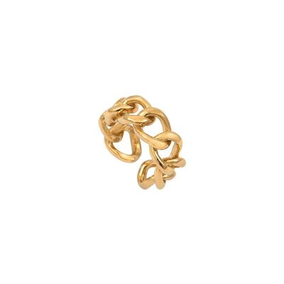 Chunky ring - gold or silver