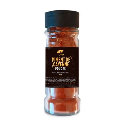 Organic cayenne pepper powder - 40g