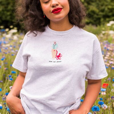 David Attenborough Save Our Planet Embroidered T-Shirt