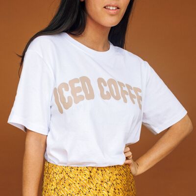Iced Coffee Luxe Embroidered T-Shirt