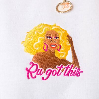 Ru Paul 'Ru Got This' Embroidered T-Shirt