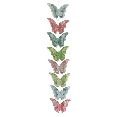 Guirlande papillon liberty