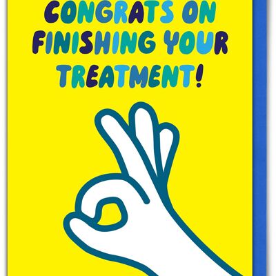 Congratulations Card - Finishing Your Treatment