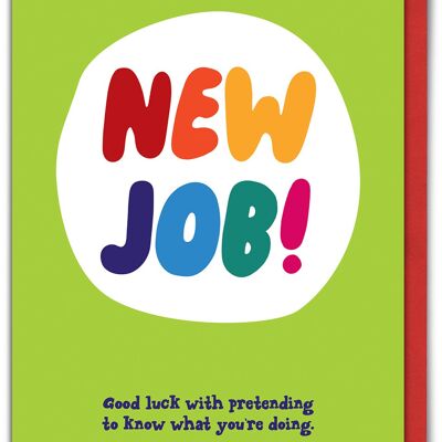 Good Luck Card - New Job