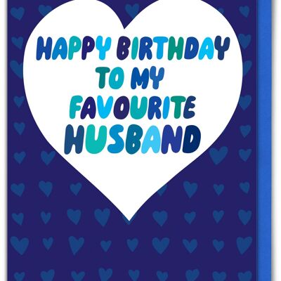 Funny Card - Favourite Husband