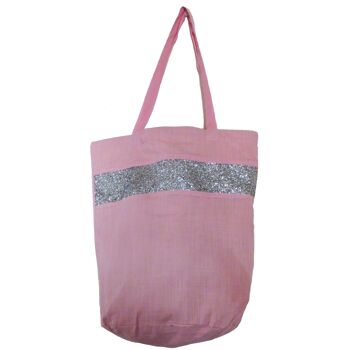 sac shopping paillettes coul. chaudes 2