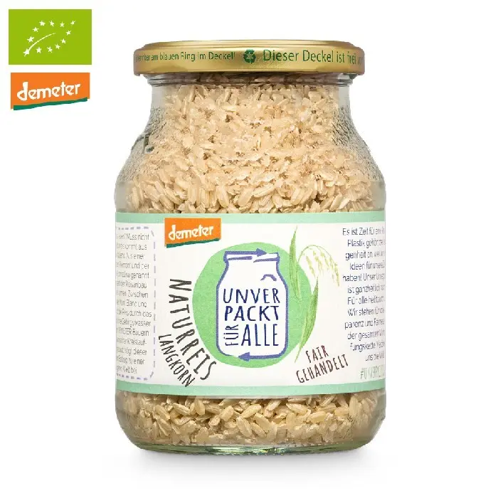 Buy wholesale Brown rice long grain, Demeter, 420g