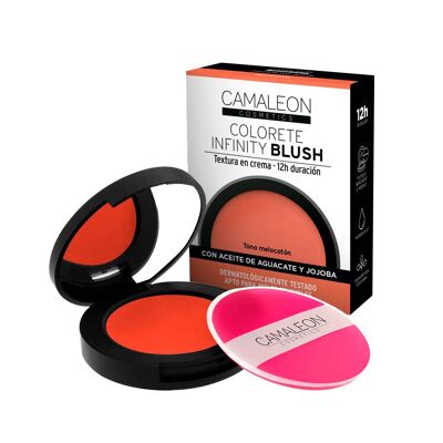 COLORETE EN CREMA MELOCOTÓN · INFINITY BLUSH