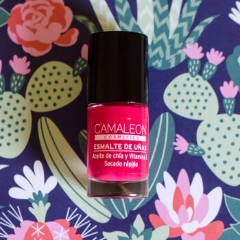 VERNIS À ONGLES FUCHSIA LONGUE DURÉE 5