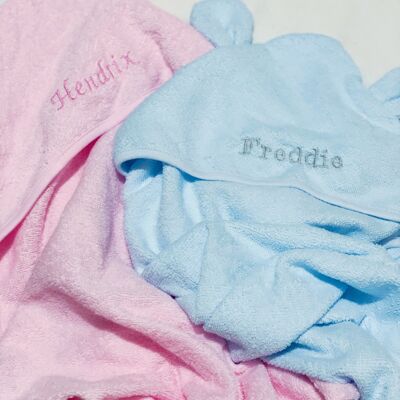 Hooded Towels - blue