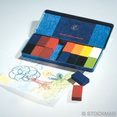 Stockmar wax block 16 colors