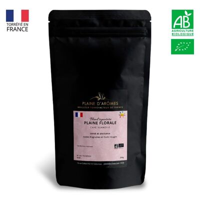 Café PLAINE FLORALE Bio - Assemblage - Grains - 250g ou 1kg