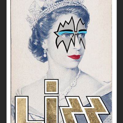 LIZZ Ace - Impresión de edición limitada de Rock Royalty