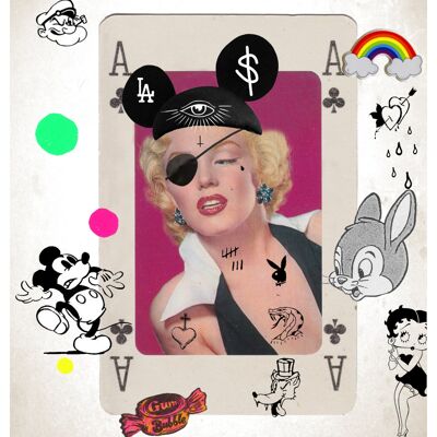 Marilyn Topolino Collage