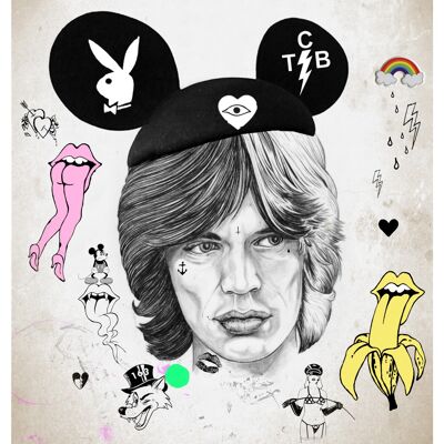Mick Mickey Collage