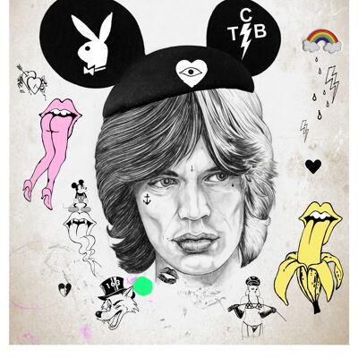 Mick Mickey-Collage