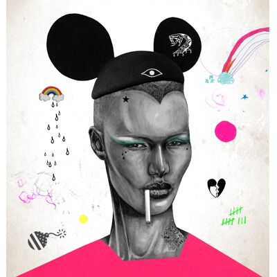 Collage de Mickey de gracia