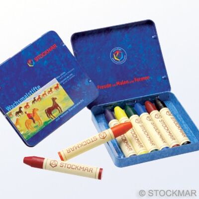 Crayon de Cire Stockmar assortiment 8 couleurs