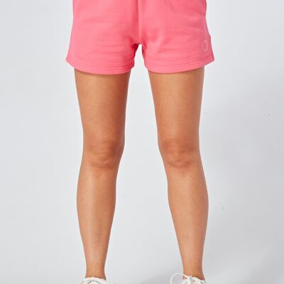 SHORTS LOUNGE IN TWILL ACTIVE ESSENTIALS - ROSA
